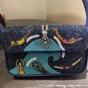 STAUD Swim Beaded Tommy Bag
